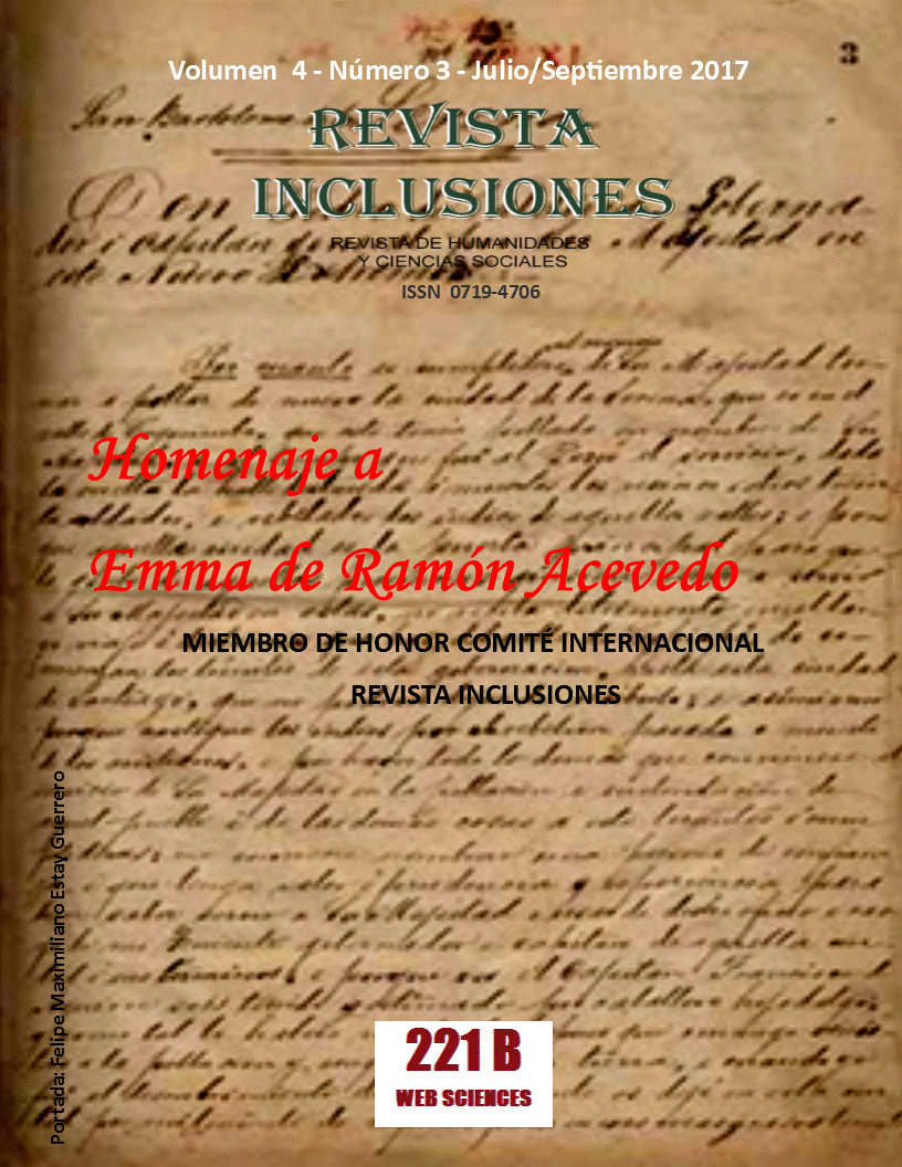 					Ver Vol. 4 Num 3 Julio-Septiembre 2017 Homenaje Emma de Ramón Acevedo
				