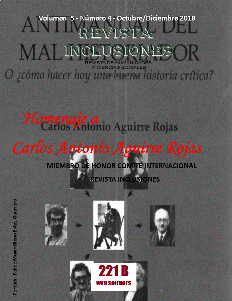 					Ver Vol. 5 Num 4 Octubre-Diciembre 2018 Homenaje Carlos Antonio Aguirre Rojas
				